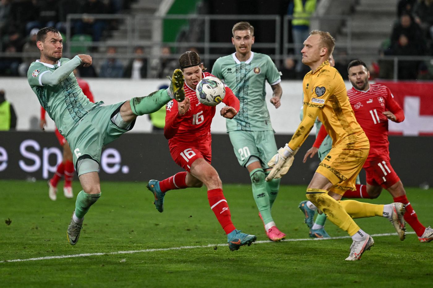 Switzerland 3:3 Belarus (Vòng Loại Euro 2024) 2023.10.15 Highlights