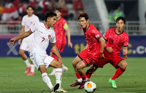 U23 Hàn Quốc 2-2 U23 Indonesia (Pen 10-11) (VCK U23 Châu Á) 2024.04.25 Chấn động địa cầu