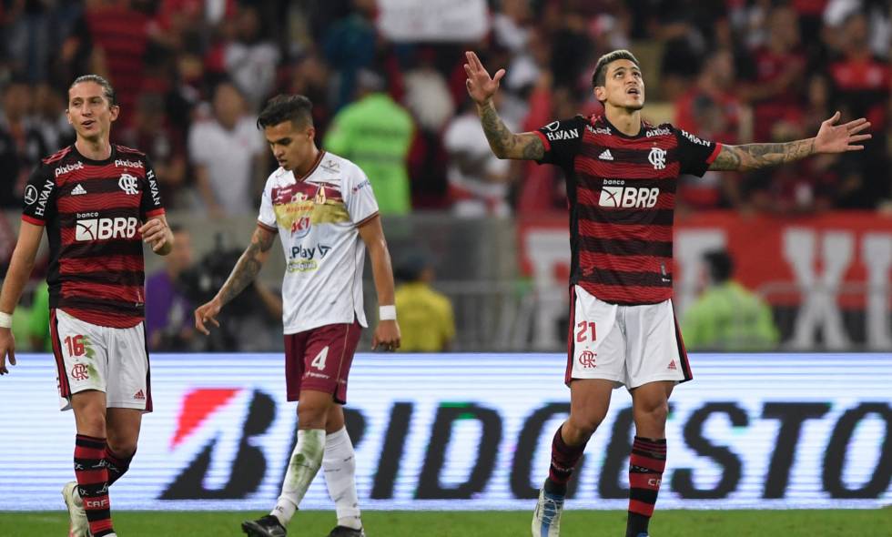 Flamengo 7-1 Deportes Tolima 2022.07.07 (01h30) Full Goals Highlight