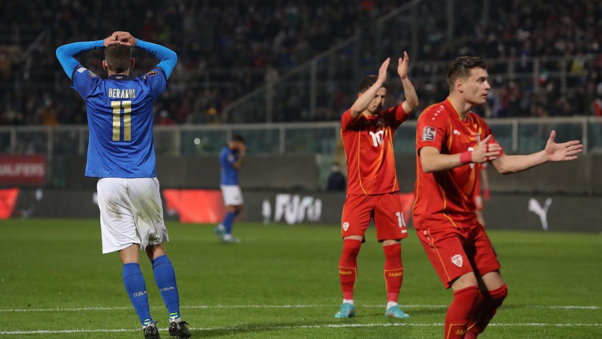 WC Qualif Full Goals Highlight, Watch Highlight Italy 0-1 Macedonia WC Qualif, See Clip Goals Italy 0-1 Macedonia WC Qualif, Italy Full Goals Highlight, North Macedonia Full Goals Highlight