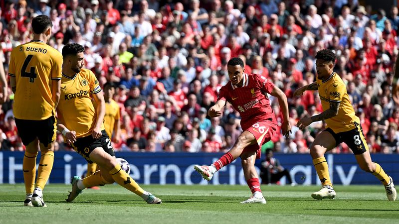 Video Liverpool 2-0 Wolverhampton (Premier League) 2024.05.19 All Goals Highlights