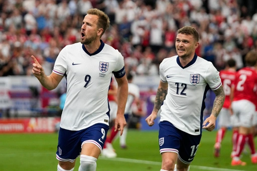 VIDEO Denmark 1-1 England (Euro 2024) 2024.06.20 Harry Kane ghi bàn