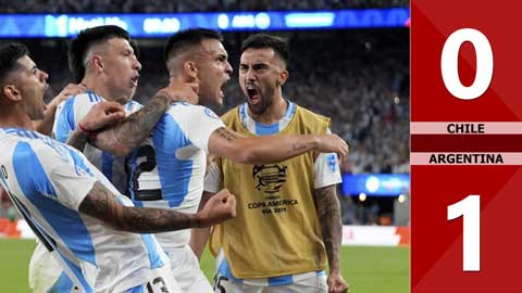 VIDEO Highlights Chile 0-1 Argentina (Copa America 2024) 2024.06.26 All Goals