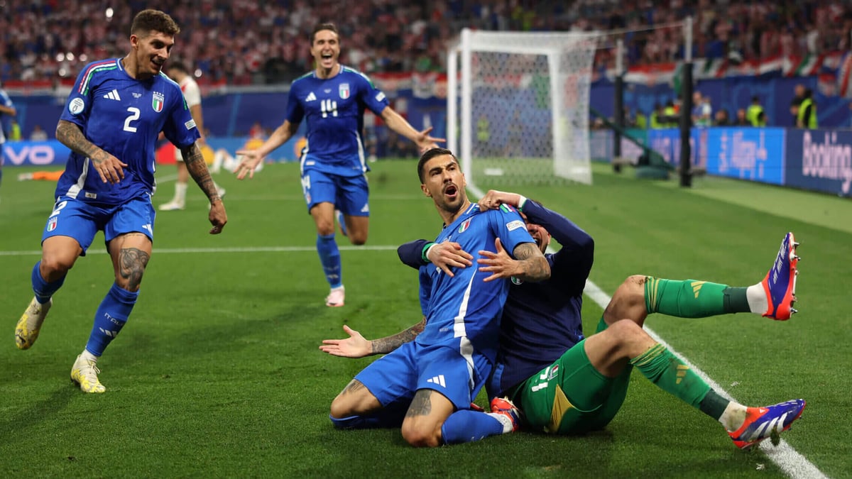 VIDEO Highlights Croatia 1-1 Italy (Euro 2024) 2024.06.25 All Goals